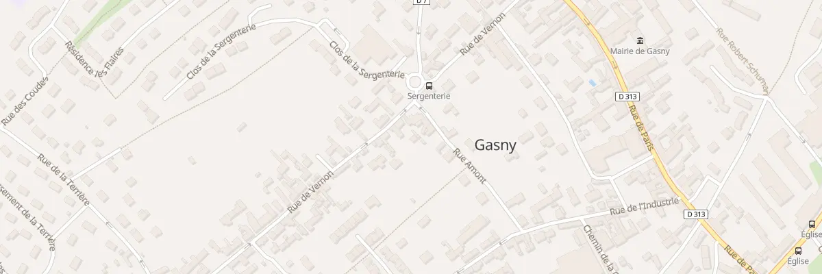 Plan du 19 Rue de Vernon à Gasny