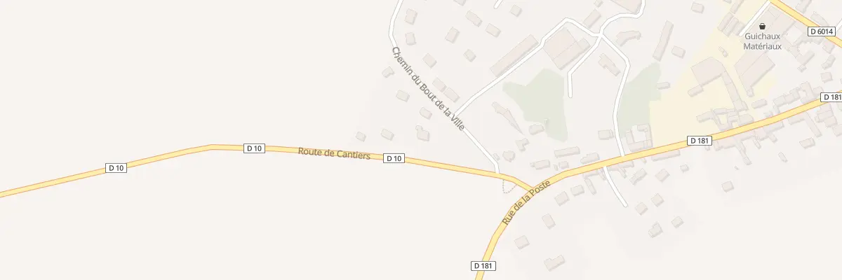 Plan du 1 Rte de Cantiers aux Thilliers-en-Vexin