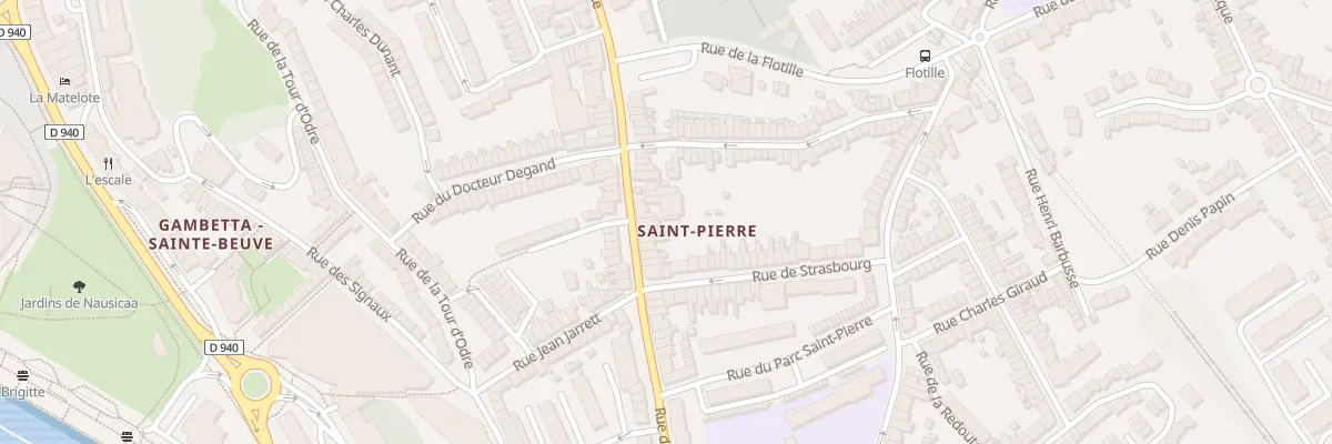 Plan du 104 Rue du Camp de Droite à Boulogne-sur-Mer