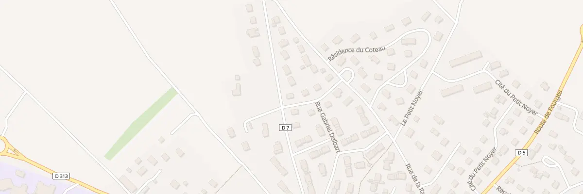 Plan du 8 Cité des Lilas à Gasny