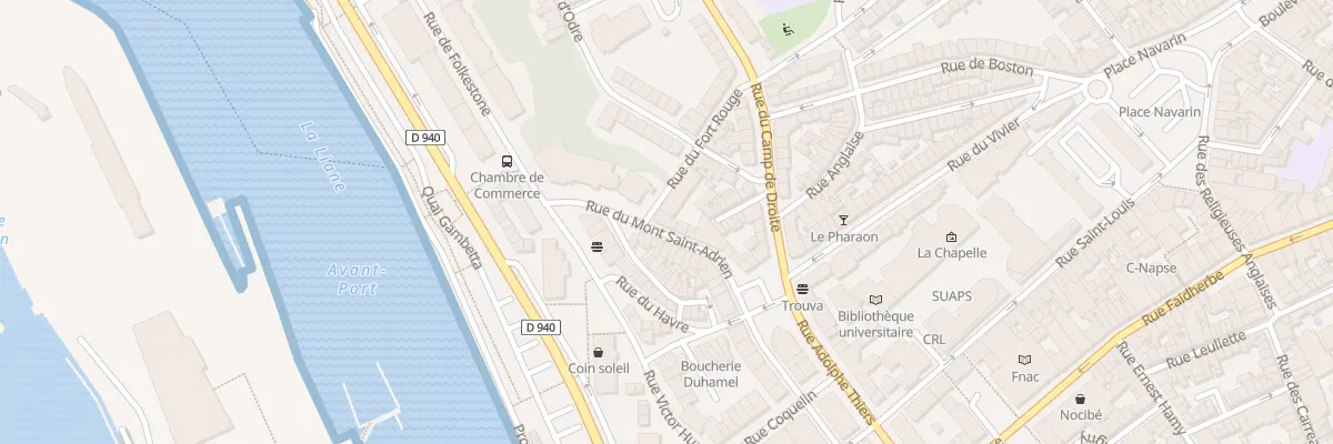 Plan du 32 Rue du Mont Saint Adrien à Boulogne-sur-Mer