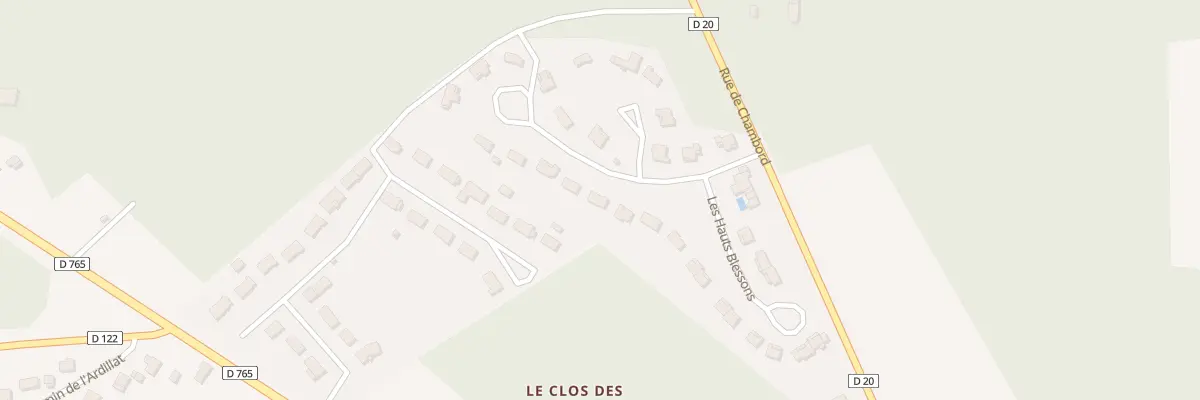 Plan du 19 Clos des Hauts Blessons à Mur-de-Sologne