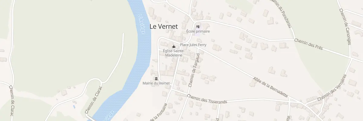 Plan du 8 Rue de Corneille au Vernet