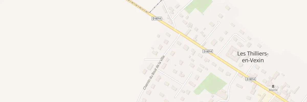 Plan du 8 Che du Bout de la Ville aux Thilliers-en-Vexin