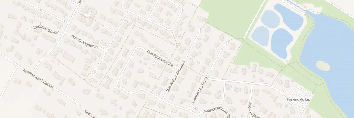 Plan du 7 Rue Arthur Rimbaud à Sainte-Foy-d’Aigrefeuille