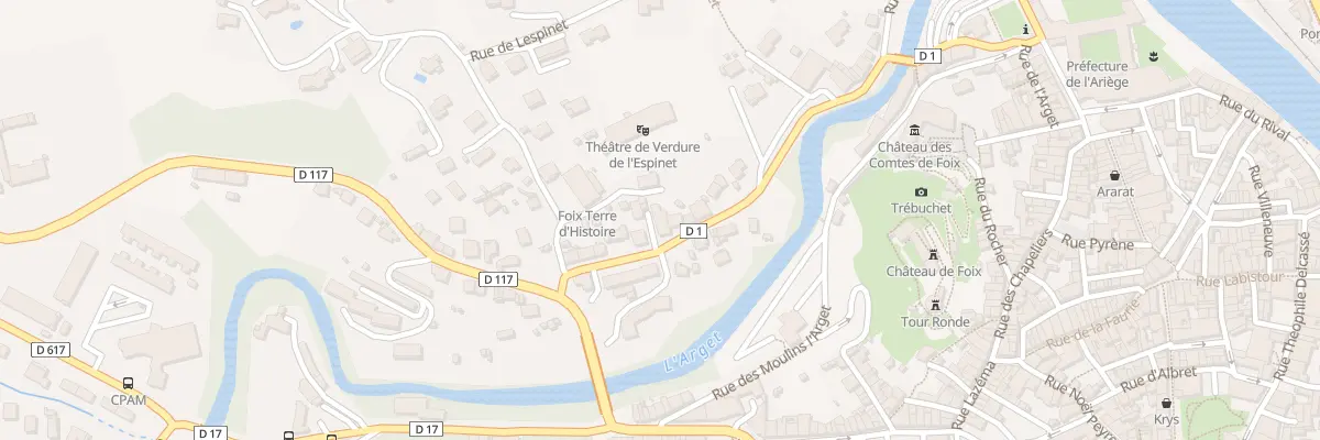 Plan du 29 Rue de l’Espinet à Foix