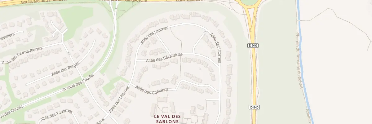 Plan du 5612 All des Bécassines à Camiers