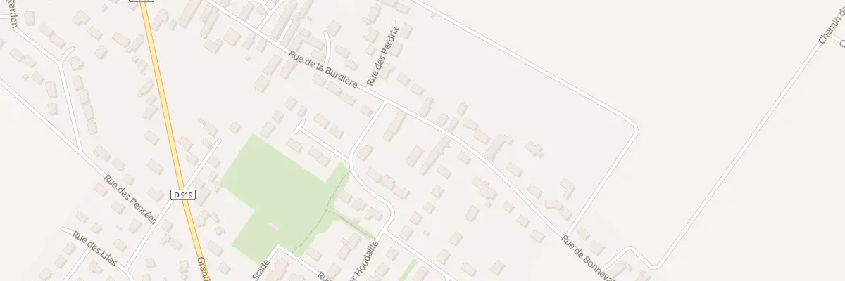 Plan du 21 Rue de Bonnevalet à Villorceau
