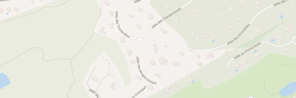 Plan du 6 All des Hirondelles à Neufchâtel-Hardelot
