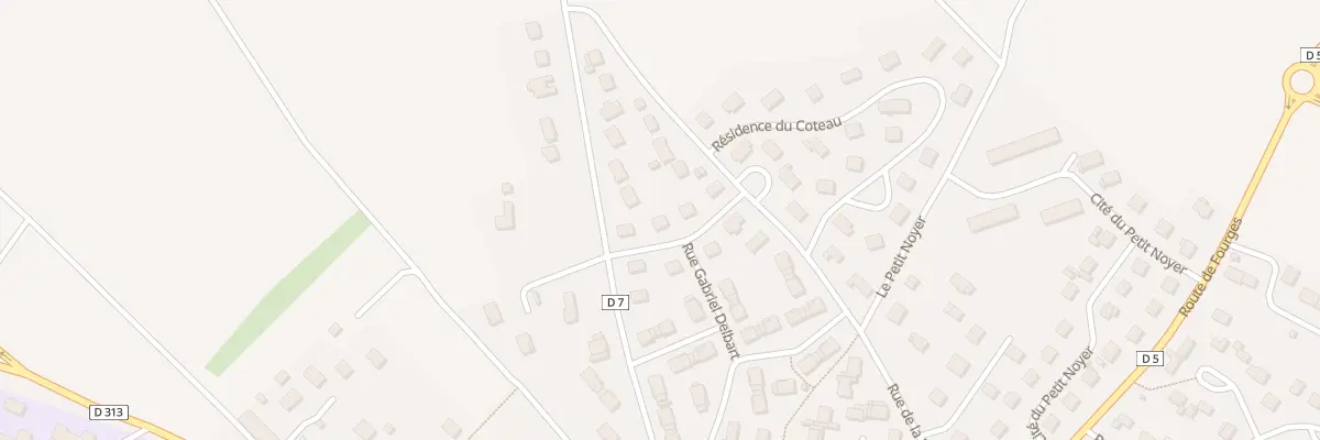 Plan du 6 Cité des Lilas à Gasny