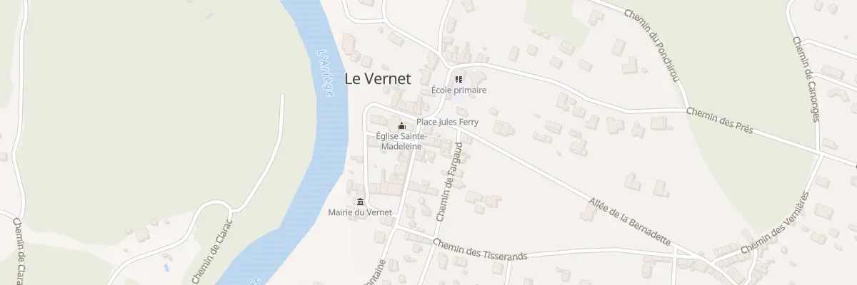 Plan du 12 Rue de Corneille au Vernet