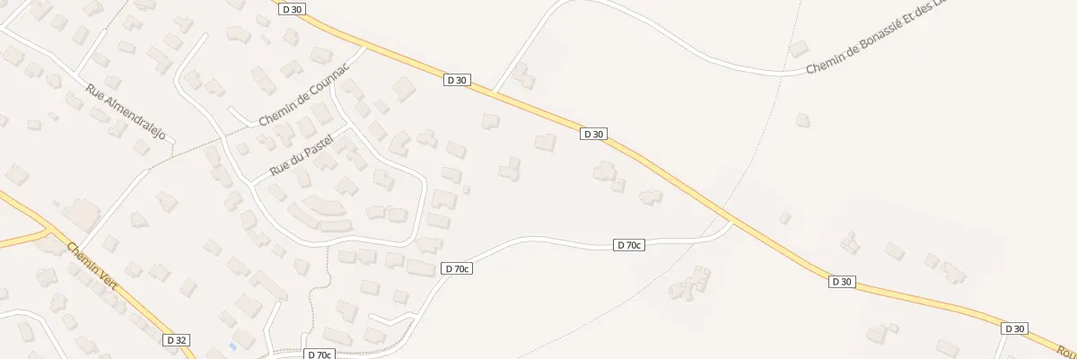 Plan du 1210 Rte de Lavaur à Montastruc-la-Conseillère