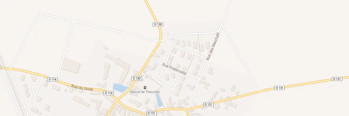 Plan du 2 Rue Barthélémy à Theuville