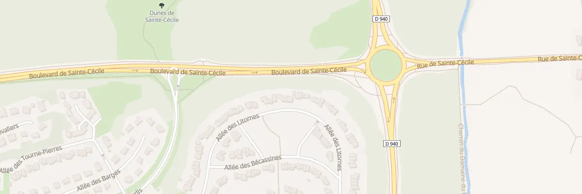 Plan du 5640 All des Litornes à Camiers
