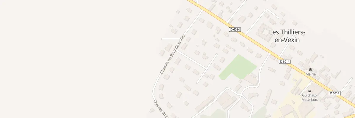 Plan du 7 Che du Bout de la Ville aux Thilliers-en-Vexin