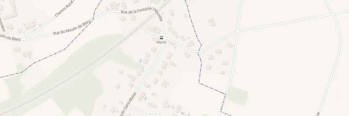 Plan du 4 Rue du Moulin St Blaise à Ménerville
