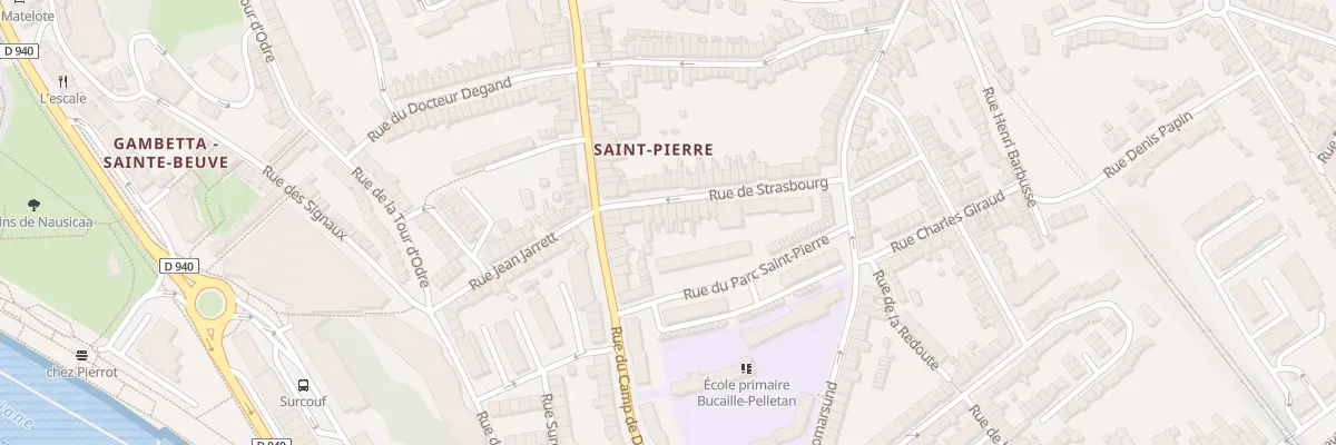 Plan du 46 Rue de Strasbourg à Boulogne-sur-Mer