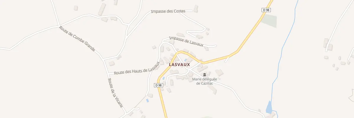 Plan du 671 Rte de Lasvaux au Vignon-en-Quercy
