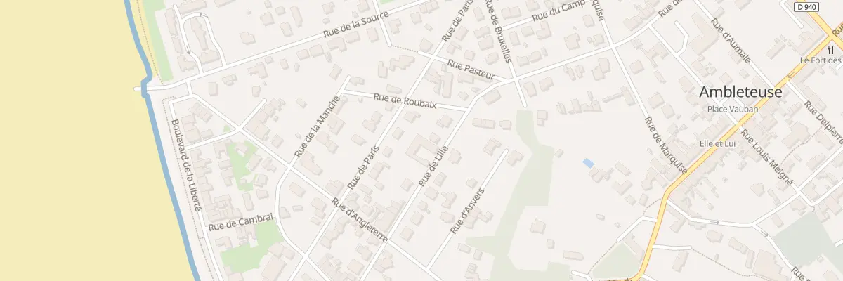 Plan du 36 Rue de Lille à Ambleteuse