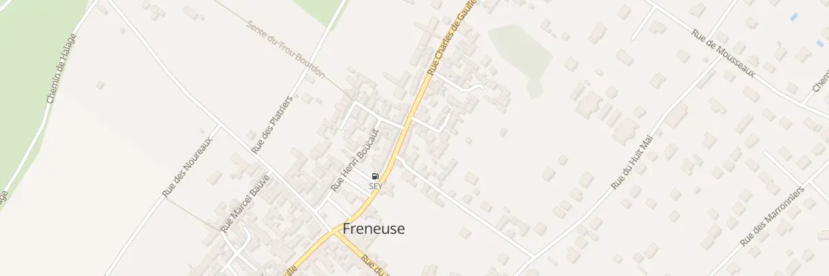 Plan du 144 Rue Charles de Gaulle à Freneuse