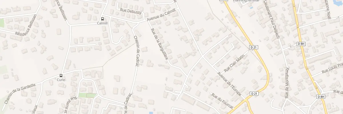 Plan du 7 Rue de la Barguillere à Foix
