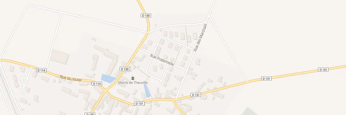 Plan du 5 Rue Fraternelle à Theuville
