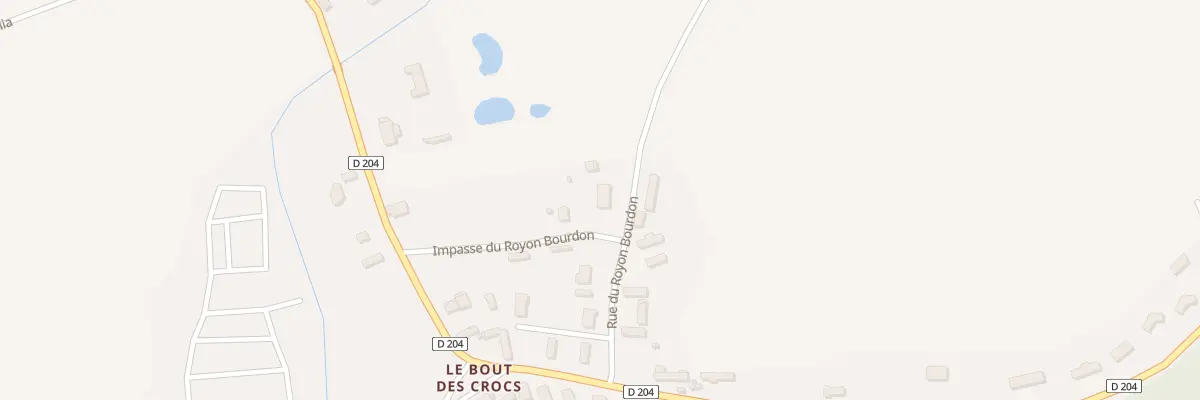 Plan du 7 Rue du Royon Bourdon à Saint-Quentin-en-Tourmont