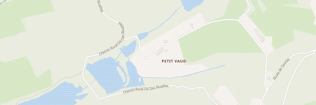 Plan du 5035 Petit Vaud à Auriat