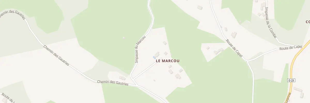 Plan du 30 Imp du Marcou à Martel