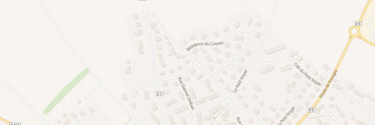 Plan du 2 Cité des Lilas à Gasny