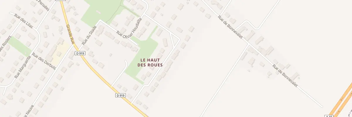 Plan du 15 Rue du Haut des Roues à Villorceau