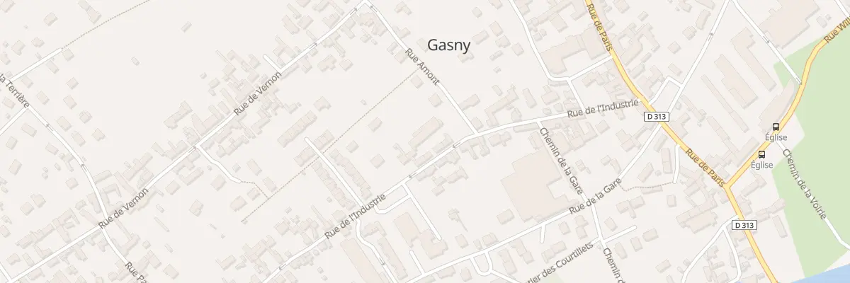Plan du 18 Rue de l’Industrie à Gasny