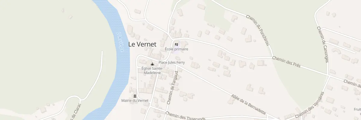 Plan du 3 Pl Jules Ferry au Vernet