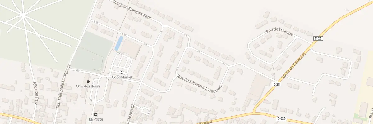 Plan du 3 Rue Robert Galopin à Sours