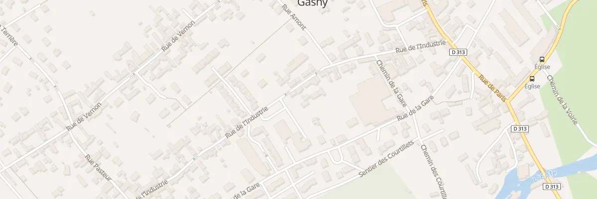 Plan du 23 Rue de l’Industrie à Gasny