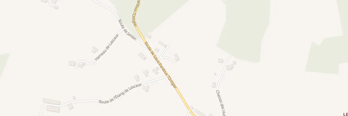 Plan du 5528 Les Cotes à Saint-Germain-les-Vergnes