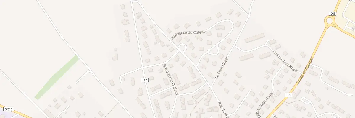 Plan du 23 Rue de la Ravine à Gasny