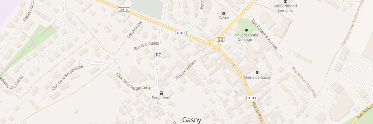 Plan du 6A Rue de Vernon à Gasny