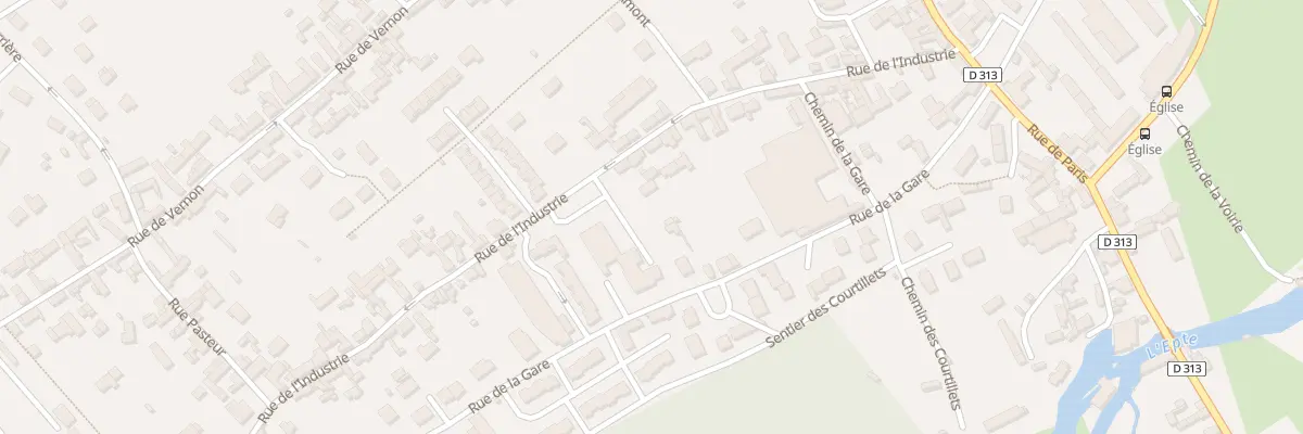 Plan du 23A Rue de l’Industrie à Gasny