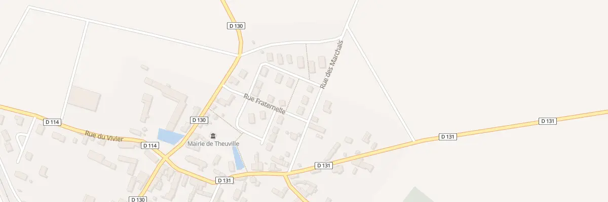Plan du 9 Rue des Marchais à Theuville