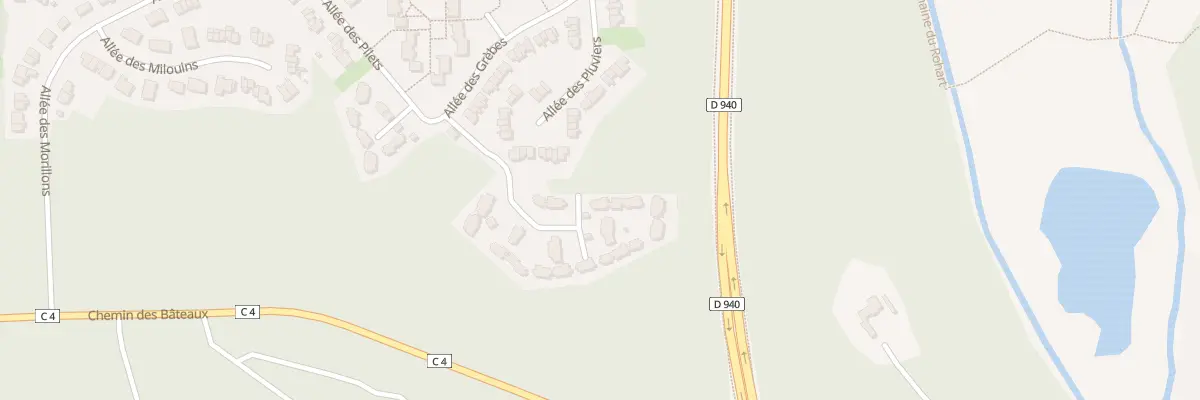 Plan du 65 Ham Serena 314 All des Pilets à Camiers