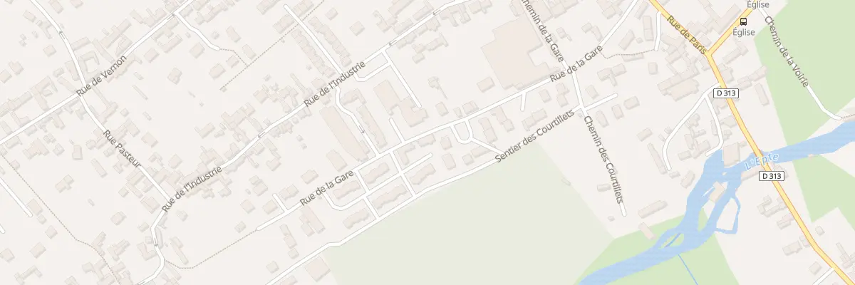 Plan du 1 Rue de la Gare à Gasny