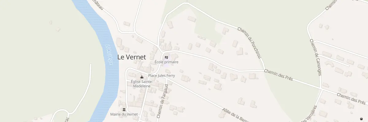 Plan du 2B Che des Pres au Vernet