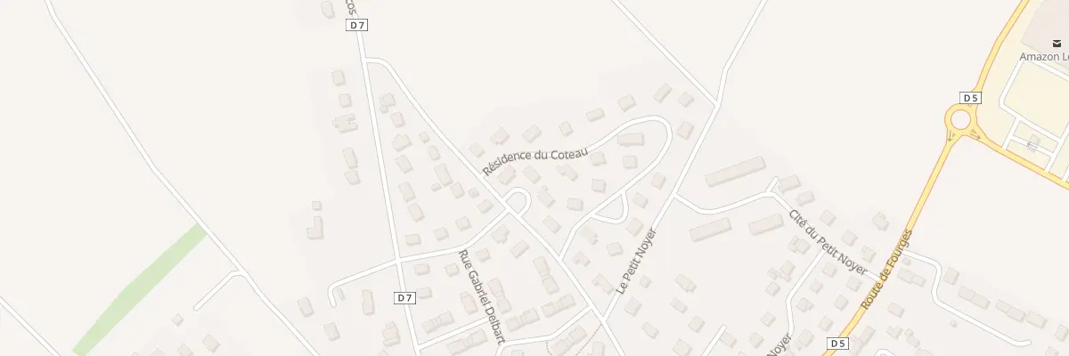 Plan du 20 Rue de la Ravine à Gasny