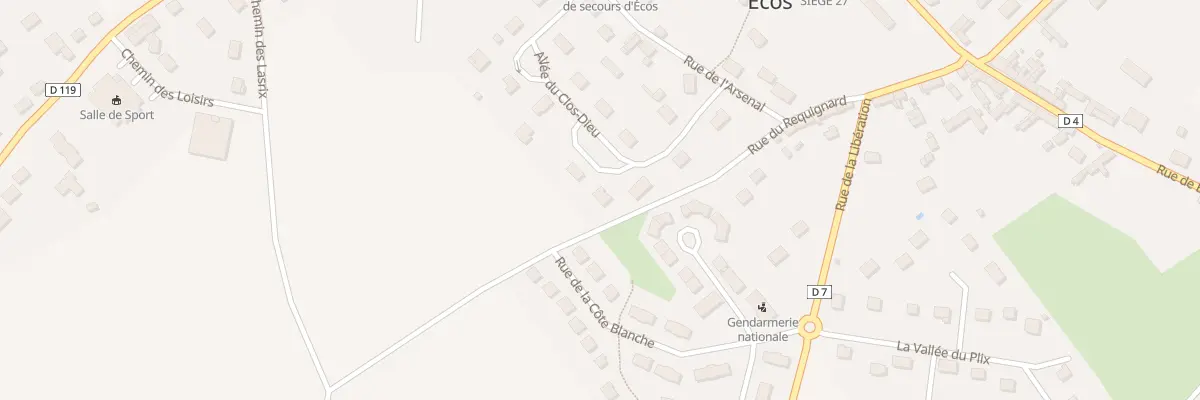 Plan du 16 All du Clos Dieu à Vexin-sur-Epte