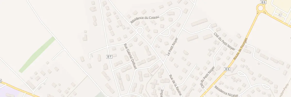 Plan du 19B Rue de la Ravine à Gasny