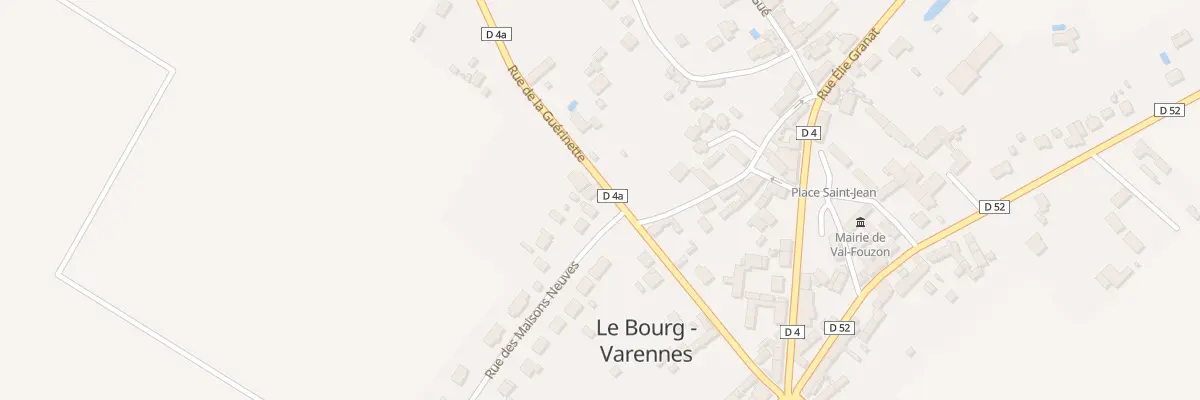 Plan du 1 Rue des Maisons Neuves à Val-Fouzon