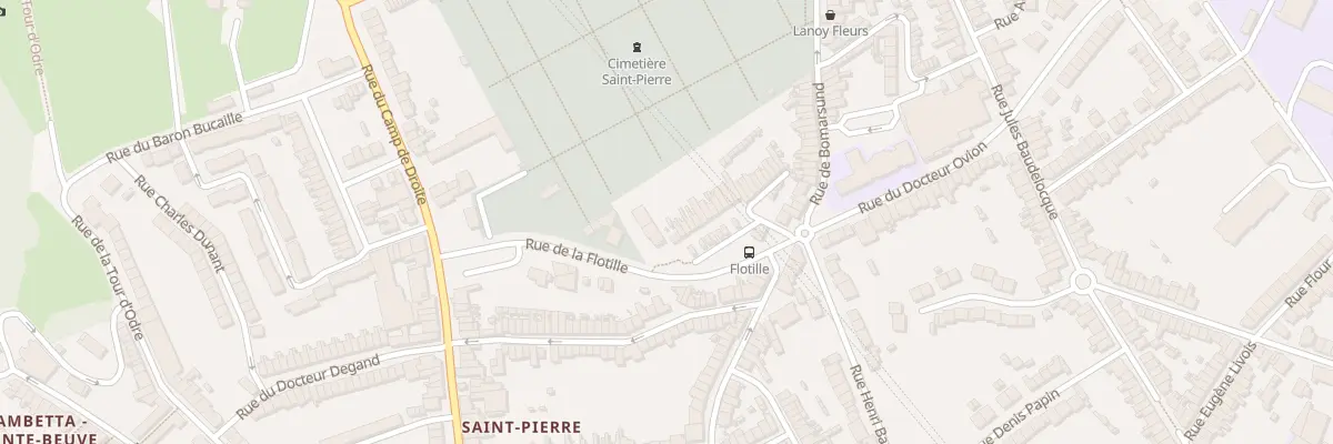Plan du 12 Imp Brimeux à Boulogne-sur-Mer