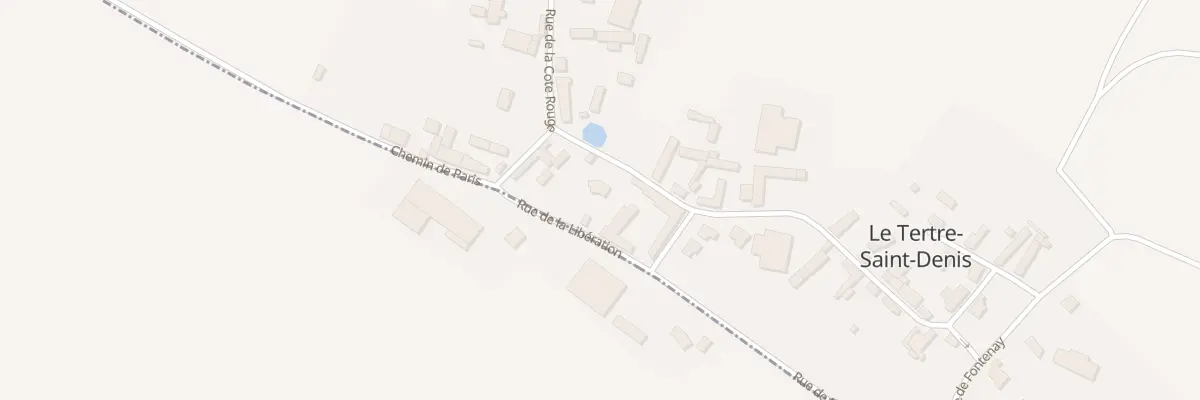 Plan du 16 Rue de la Mairie au Tertre-Saint-Denis
