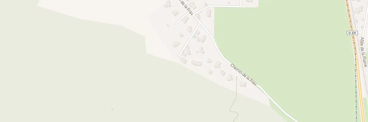 Plan du 2 Imp des Cabanelles à Loubières